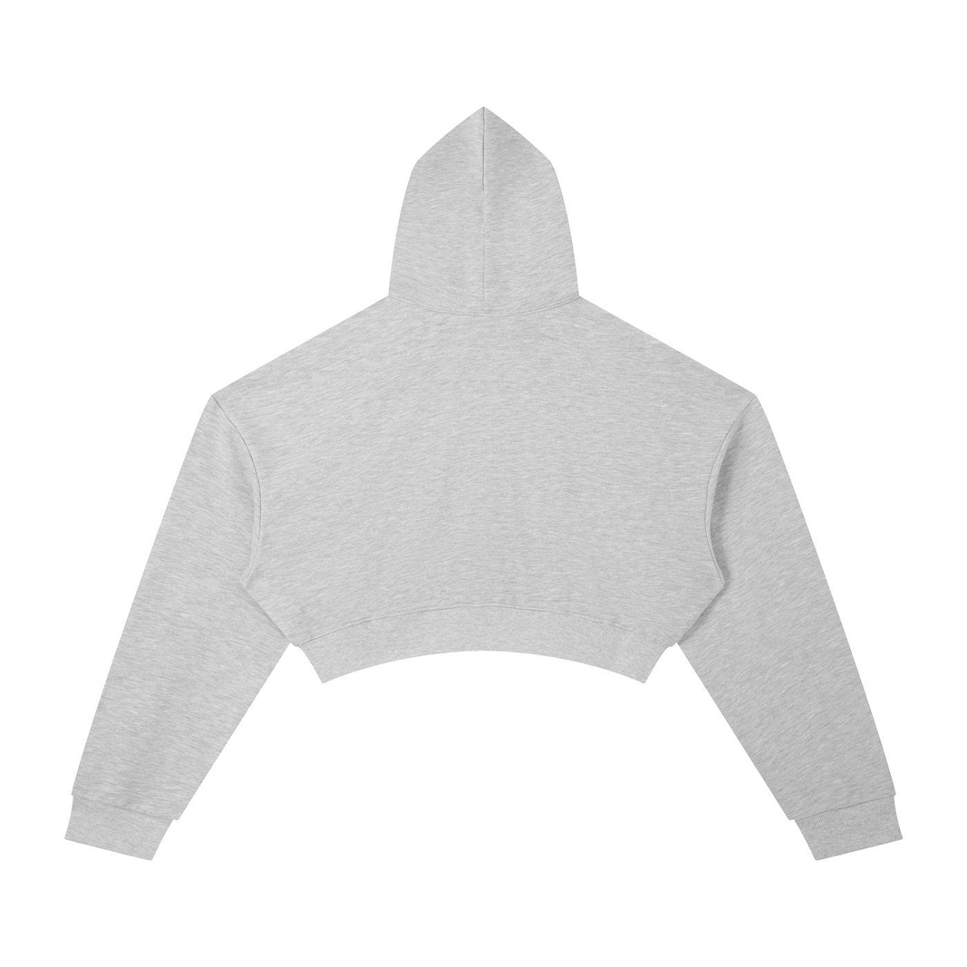 Lime With Us — Core Script Cropped Hoodie