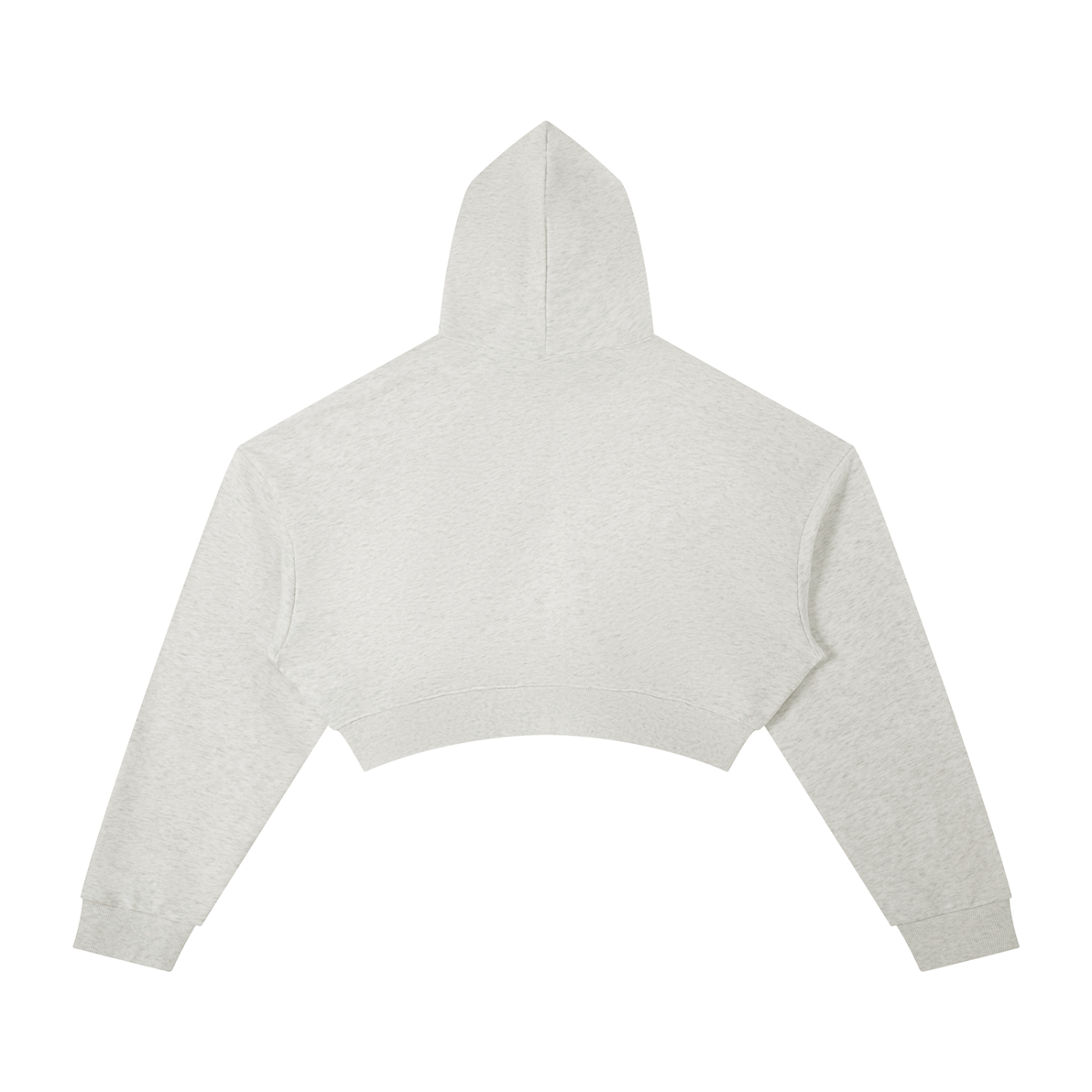 Lime With Us — Core Script Cropped Hoodie