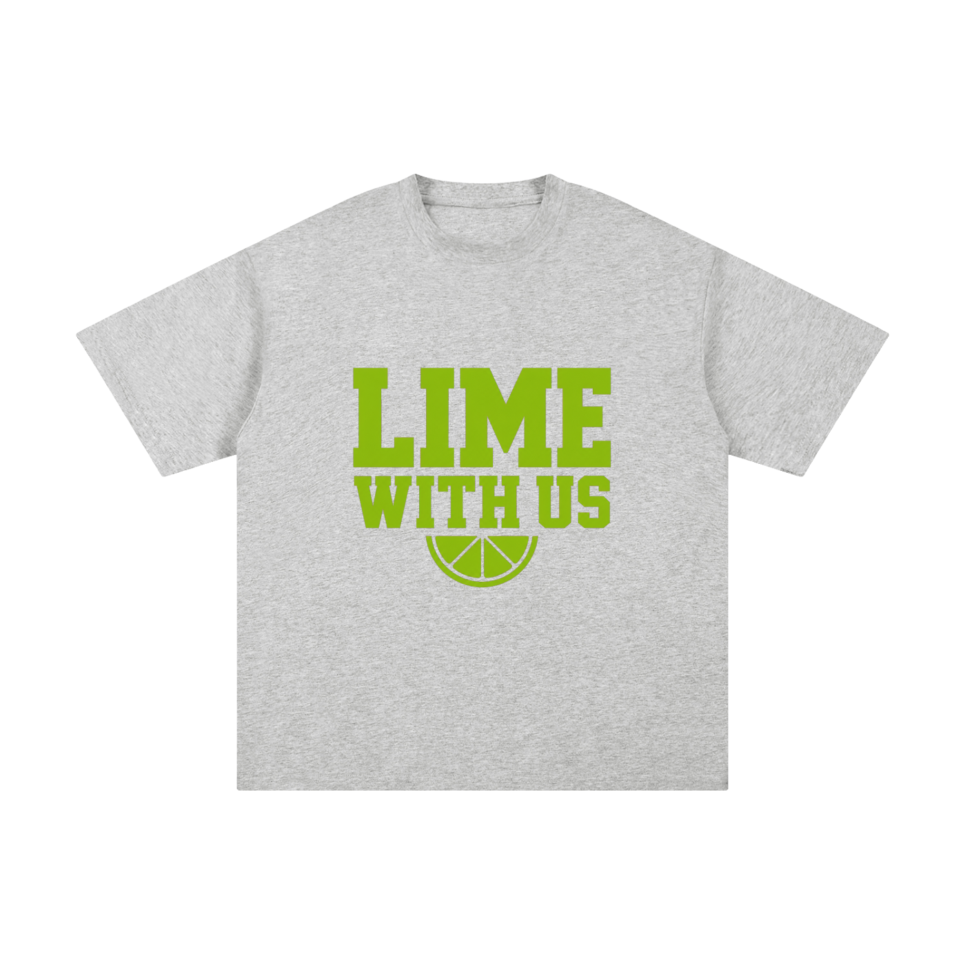 Lime With Us — Collegiate Tee